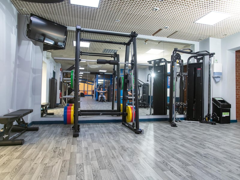 The refurbished gym at Bourne Leisure Centre.
