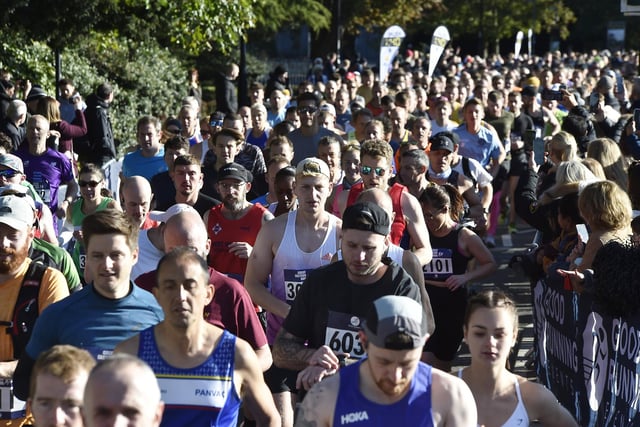 The AEPG Great Eastern Run saw thousands of runners taking part in a half marathon in Peterborough