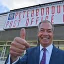 Nigel Farage's visit to Peterborough has caused controversy