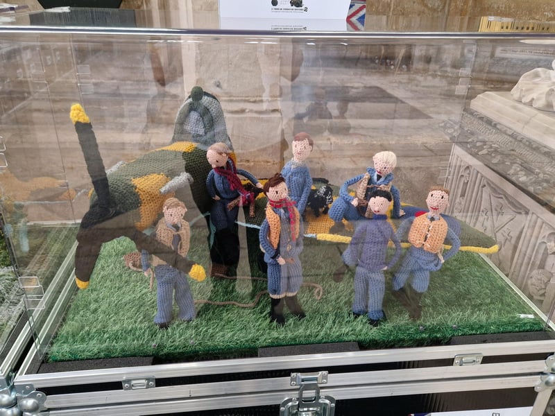 WW2 at Peterborough Cathedral.