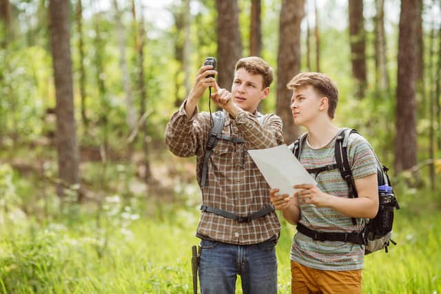 Geocaching, sometimes described as 'digital treasure hunting', is an increasingly popular pastime among young people (image: Adobe)