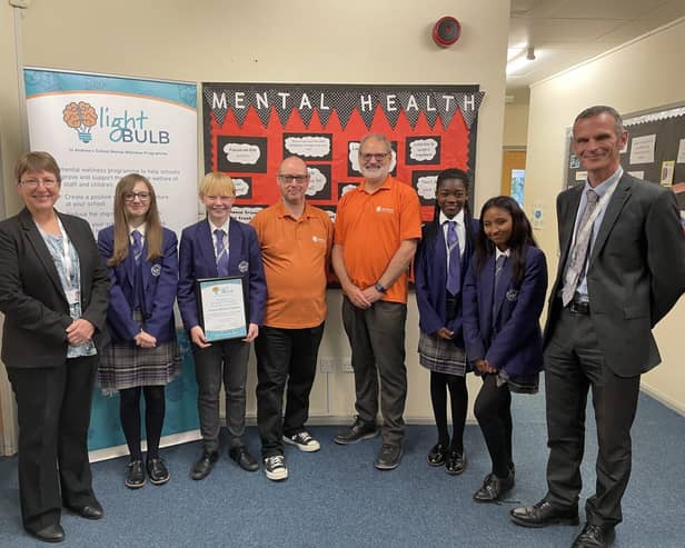 Prince William School achieves prestigious LightBulb mental health award