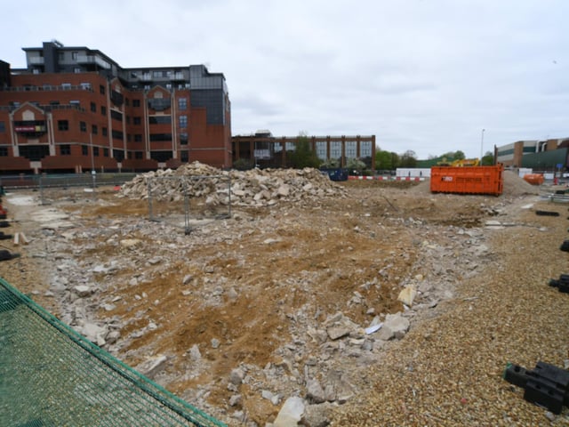 Work is underway at the Northminster site.