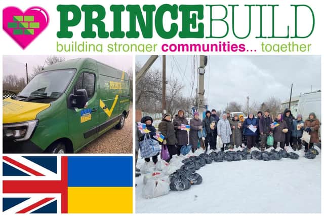 The team from Peterborough-based Princebuild are planning to return to  Ukraine with more essential supplies.