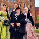 re-enactors taking part from Regal Rose Historical Portrayal