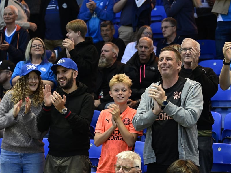 Posh fans' gallery v Stevenage