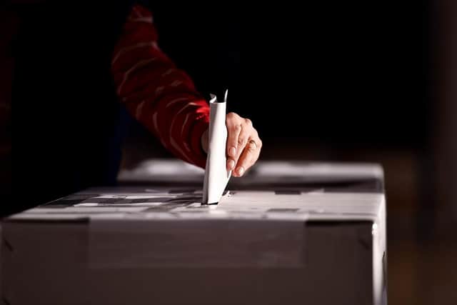 Elections are taking place next week