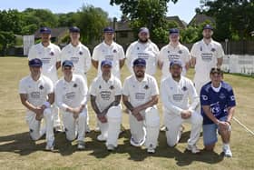 Orton Park CC 1st XI. Photo David Lowndes.