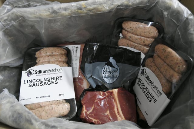 A selection of meat that is available at Stilton Butchers, in Orton Southgate, Peterborough.