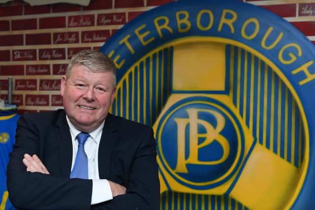 New owner of Peterborough Sports FC Tim Woodward