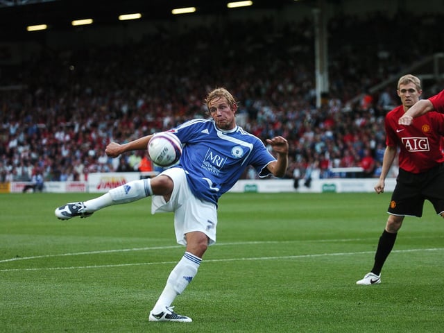 Signed May 22, 2008... The forward from Cambridge United had played for Posh on loan towards the end of the previous season, but within five months of his permanent arrival he'd been sent on loan to Yeovil. Moved to Wycombe in 2010 after four Posh goals and 15 appearances...Rating 3/10.