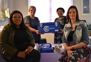 Michelle Pullan has donated a 'cuddle cot' and ten memory boxes to Peterborough City Hospital's maternity ward.