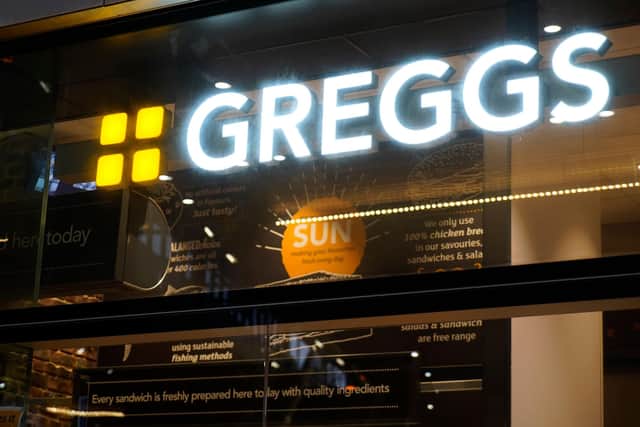 A new Greggs is set to open in Bretton Centre (Photo by NIKLAS HALLE'N/AFP via Getty Images).