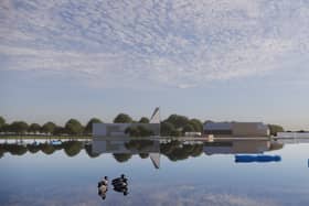 The new smaller scale climbing wall activity centre proposed at Nene Park