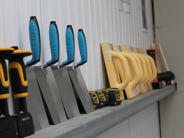 Some of the equipment at Portland Training centre in Peterborough.