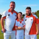 MIxes triples winners at Skegness, Paul Dalliday, Peyton Harford and James Harford.