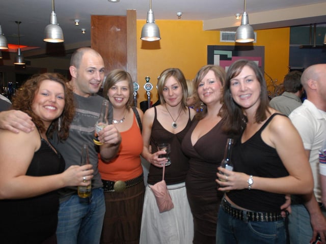 The Bar, Peterborough city centre in 2005