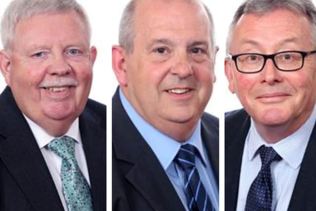 Three Conservative councillors have resigned