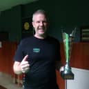 Mark Gray after his latest tour triumph.