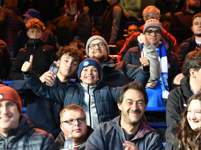 Posh v Port Vale fans gallery