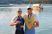 Kate Read and Ian Palmer at Lake Bled.