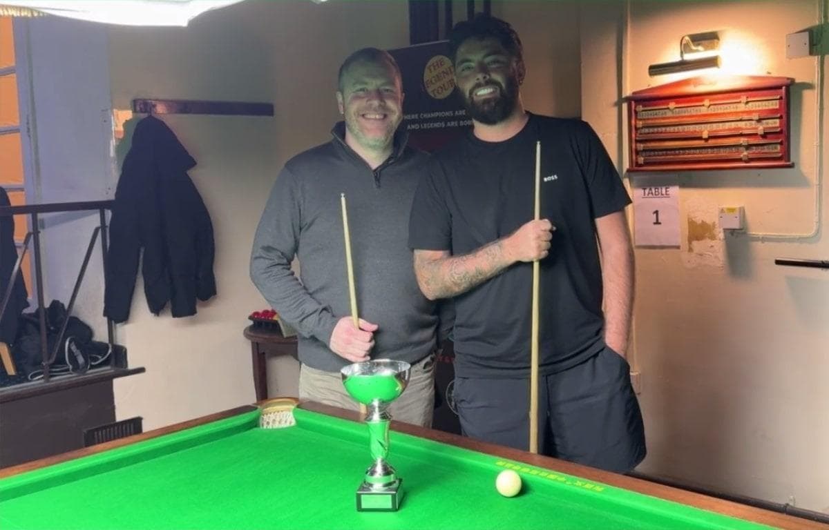 World Cup winner is the man to beat at the Legends' Snooker Tour Players ...