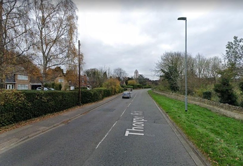 Mobile speed camera van location