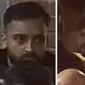 Police have released images of two men they wish to speak to in connection with robbery in Peterborough