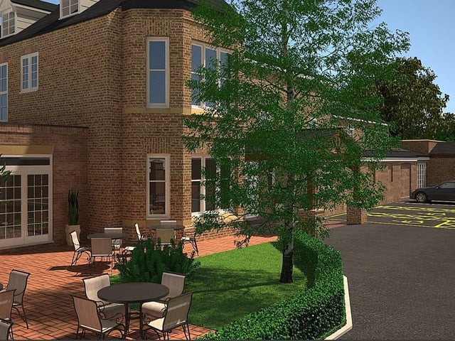Plans for the new development.