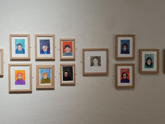 Ann Bellamy's Don't YOU Look Smart exhibition at Peterborough Museum and Art Gallery until December 16