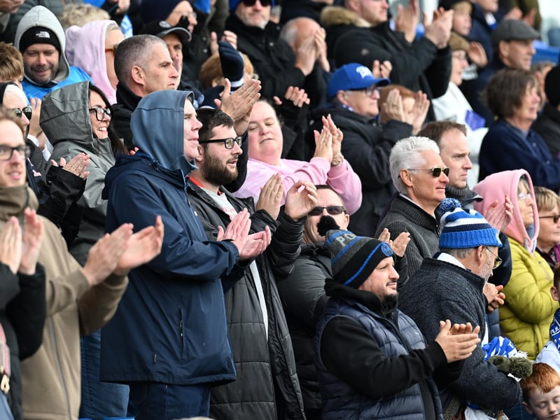 Posh v Burton fans gallery