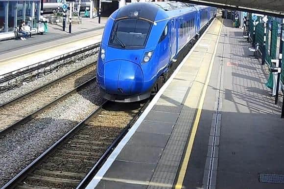 The Lumo service travelled three times over the speed limit through the station. Photo: RAIB