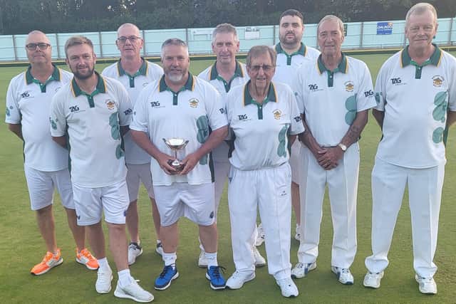 The Whittlesey Manor team that won the Adams Cup.