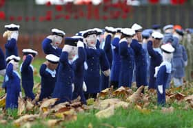 The display in Whittlesey is made of 200 handcrafted figures, many of whom are saluting (image: Paul Marriott Photography)
