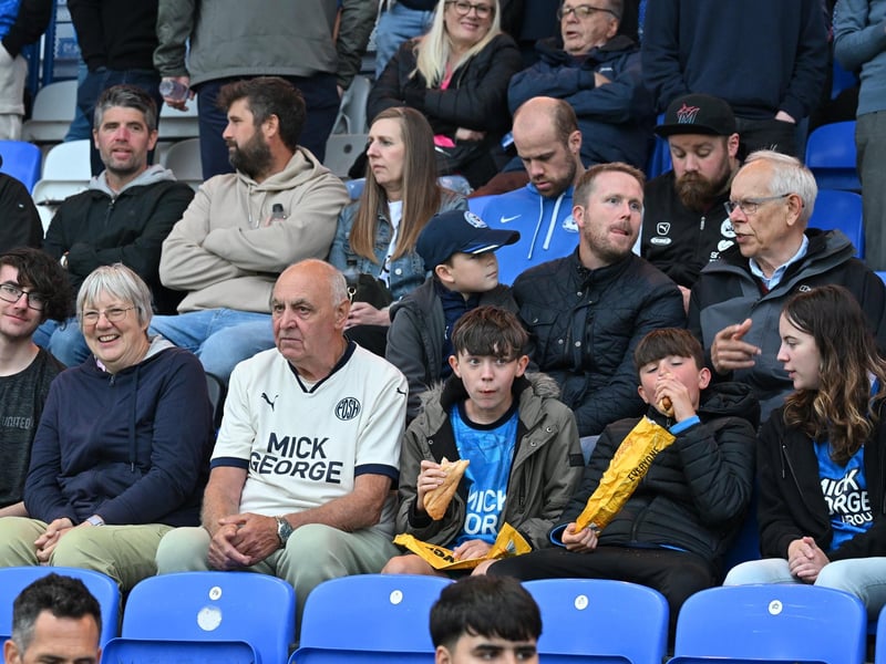 Posh v Barnsley fans gallery