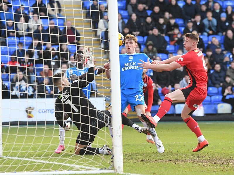 Helped Posh see the game out rather comfortable when he came on. His height and his passing were key assets in steadying the ship. 7.
