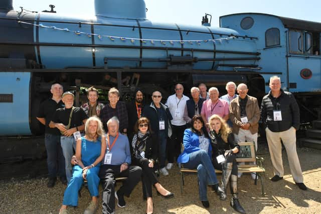 Cast and crew of the 1983 Bond film Octopussy reassemble at Nene Valley Railway in Wansford to mark the 40th anniversary of the film's theatrical release.
