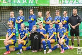 Spalding United Women have received kit sponsorship from Country Herbs & Plants and sleeve sponsorship from My Castle Property Maintenance. Photo: Bly Photos