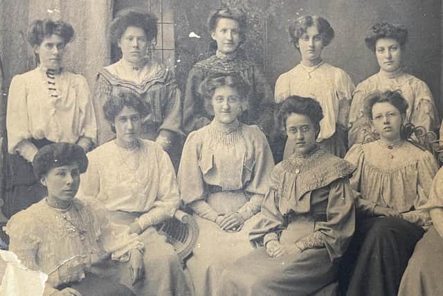 The County Girls’ School sixth form in 1904/5
