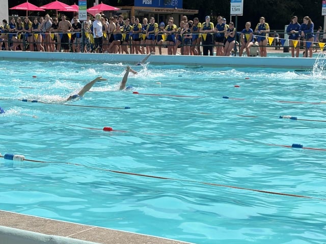 COPS swimmers