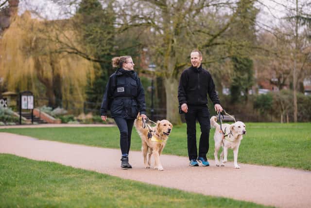 Becoming a Volunteer Fosterer for the sight loss charity Guide Dogs is “a great way to experience having a dog at home, without the full-time commitment or cost involved,” says Guide Dog Mobility Specialist, Jennie Docherty.