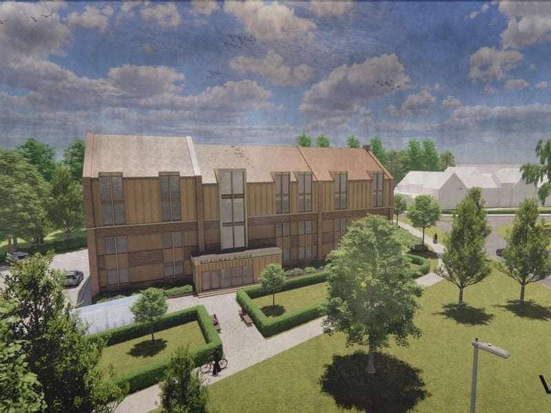 The proposed look of the site.