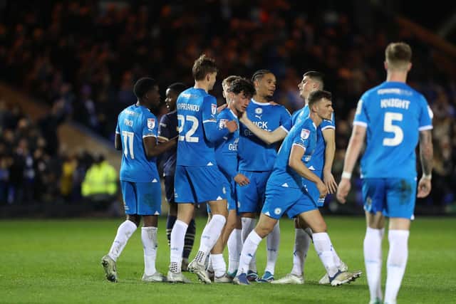 Is the Posh player-of-the-year as chosen by the fans on this picture? Photo Joe Dent/theposh.com