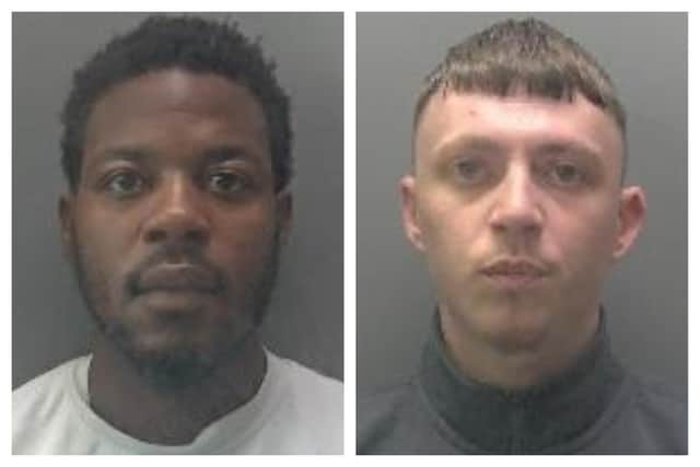 Two Peterborough men who conspired to sell cocaine and heroin are jailed