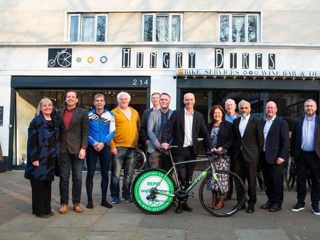 Peterborough-based Whirlpool will be one of the stops for UK  tour by a group of cyclists highlighting key locations involved daily in the reuse, repair and recycling of waste electricals.