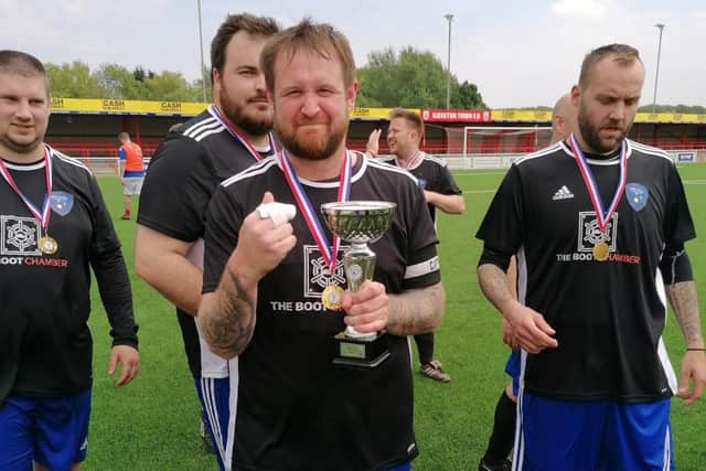 Captain James Kavanagh after semi-final victory.