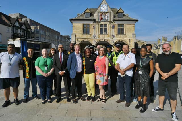 Speakers at Saturday's 'Knives Over Lives' awareness event included politicians, activists, police officers and community leaders.