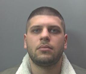 Georgios Chachlakis (24) of Bringhurst, Orton Goldhay, admitted possession with intent to supply cocaine. He was jailed for two years and eight months