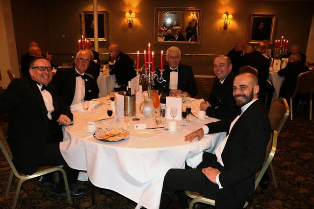 Peterborough Volunteer Fire Brigade’s annual dinner at The Bull Hotel