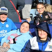 Posh fans at Leicester City